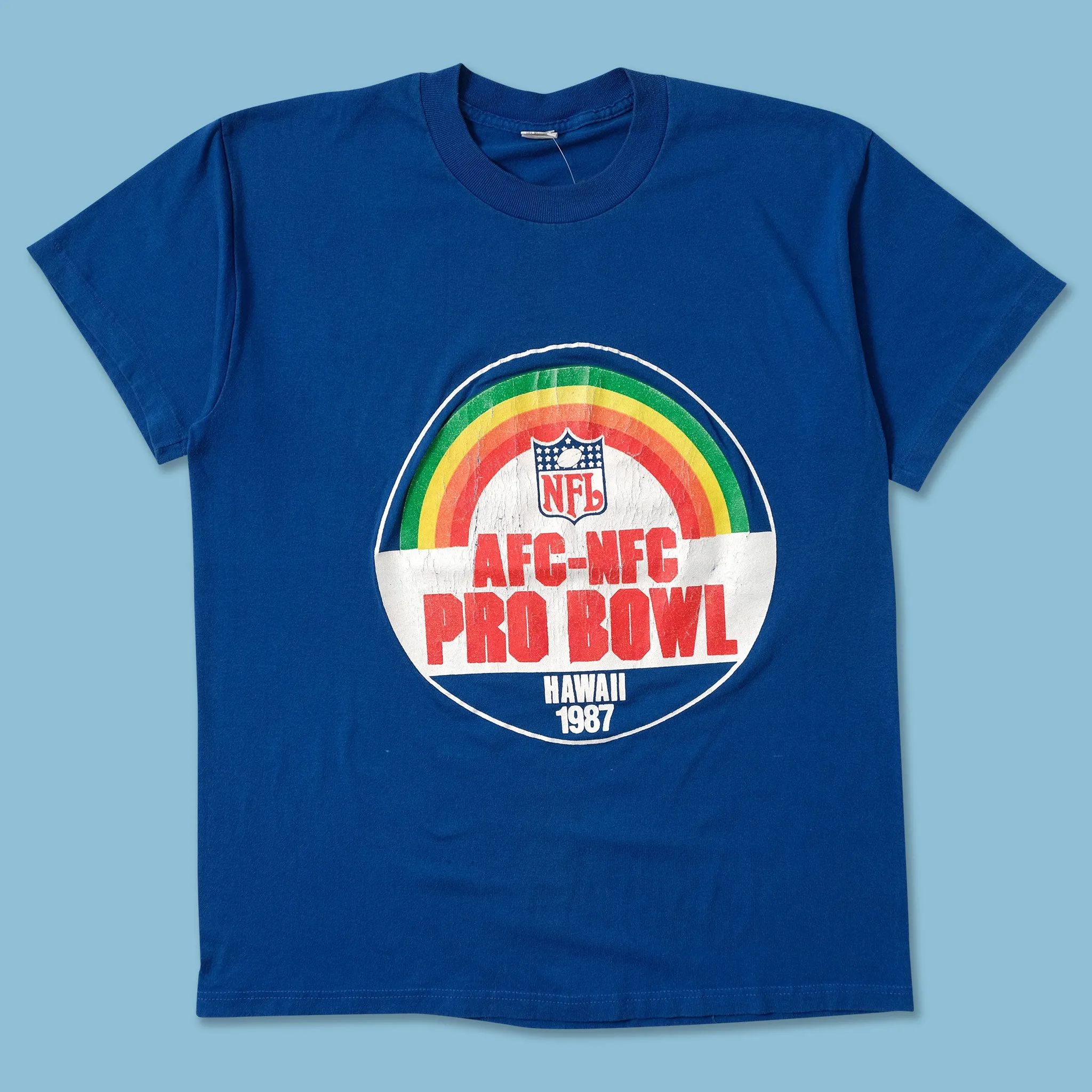 1987 NFL Pro Bowl T-Shirt Small