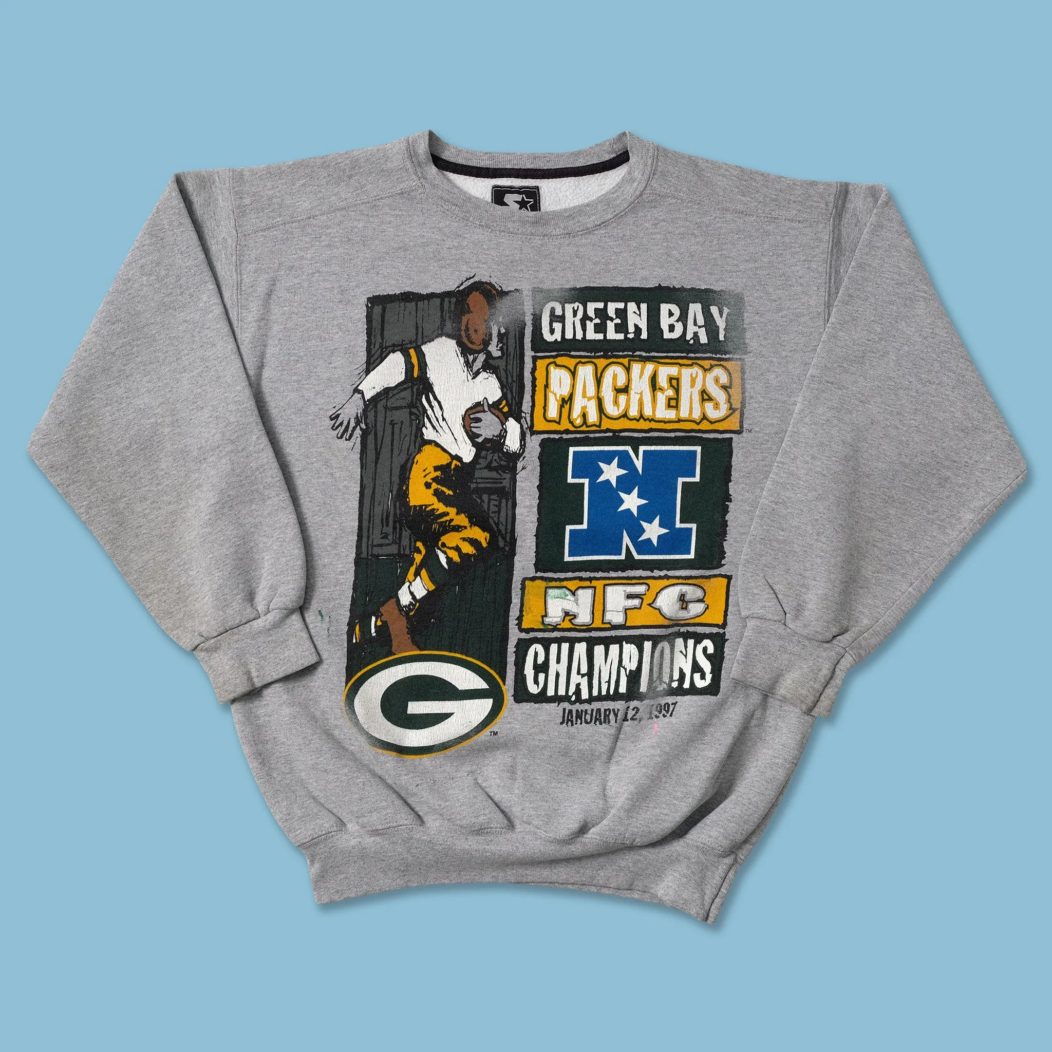 1997 Starter Greenbay Packers Sweater Small