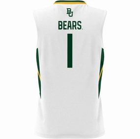#1 B.Bears GameDay Greats Lightweight Basketball Jersey - White Stitched American College Jerseys