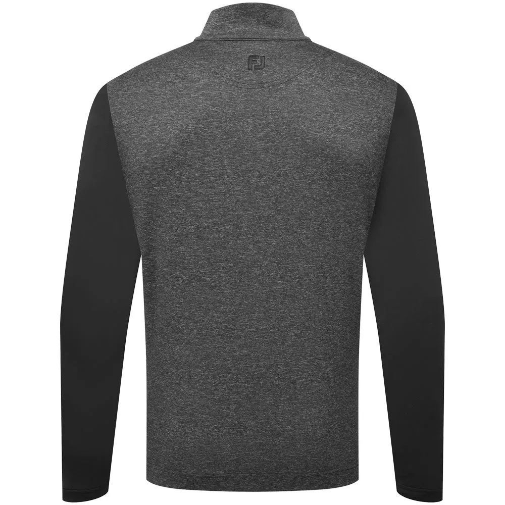 Unapologetically You Footjoy Tonal Heather Chill-Out Pullover - Black