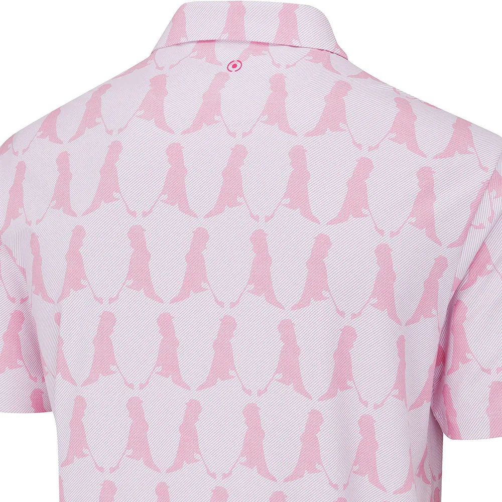 Limited Time Offer Thanksgiving Day Sale Ping Mr. Ping Printed Polo Shirt - Wild Rose Multi