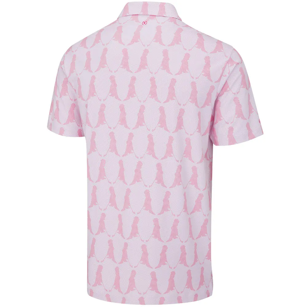 Ping Mr. Ping Printed Polo Shirt - Wild Rose Multi Christmas Eve Sale