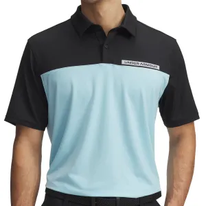 Affordable Break Boundaries Under Armour Tee To Green Color Block Polo Shirt - Black/Stream/White