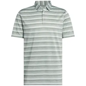 Mother's Day Sale Christmas Day Sale Adidas 2 Colour Stripe Polo Shirt - Silver Green/Wonder Silver