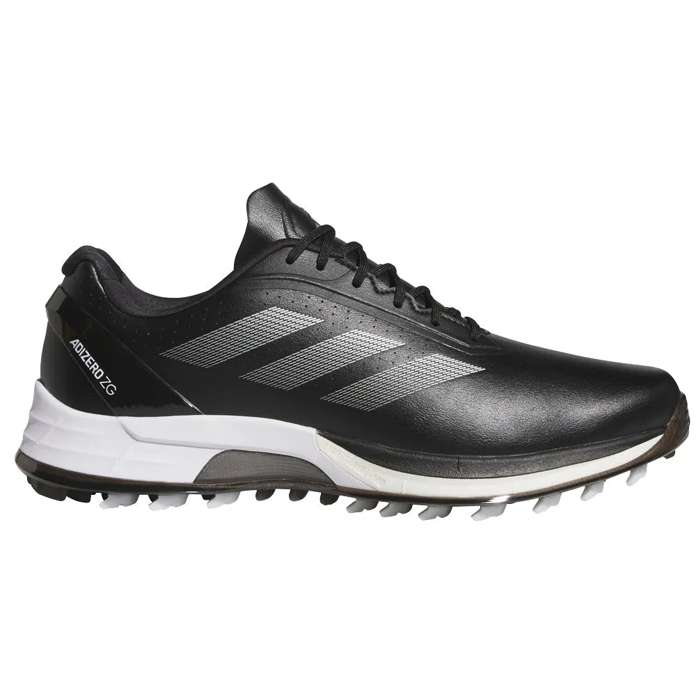 Adidas Adizero Zg Spikeless Waterproof Shoes - Core Black/Silver Met./Lucid Lemon Keep Going Strong Own Every Step