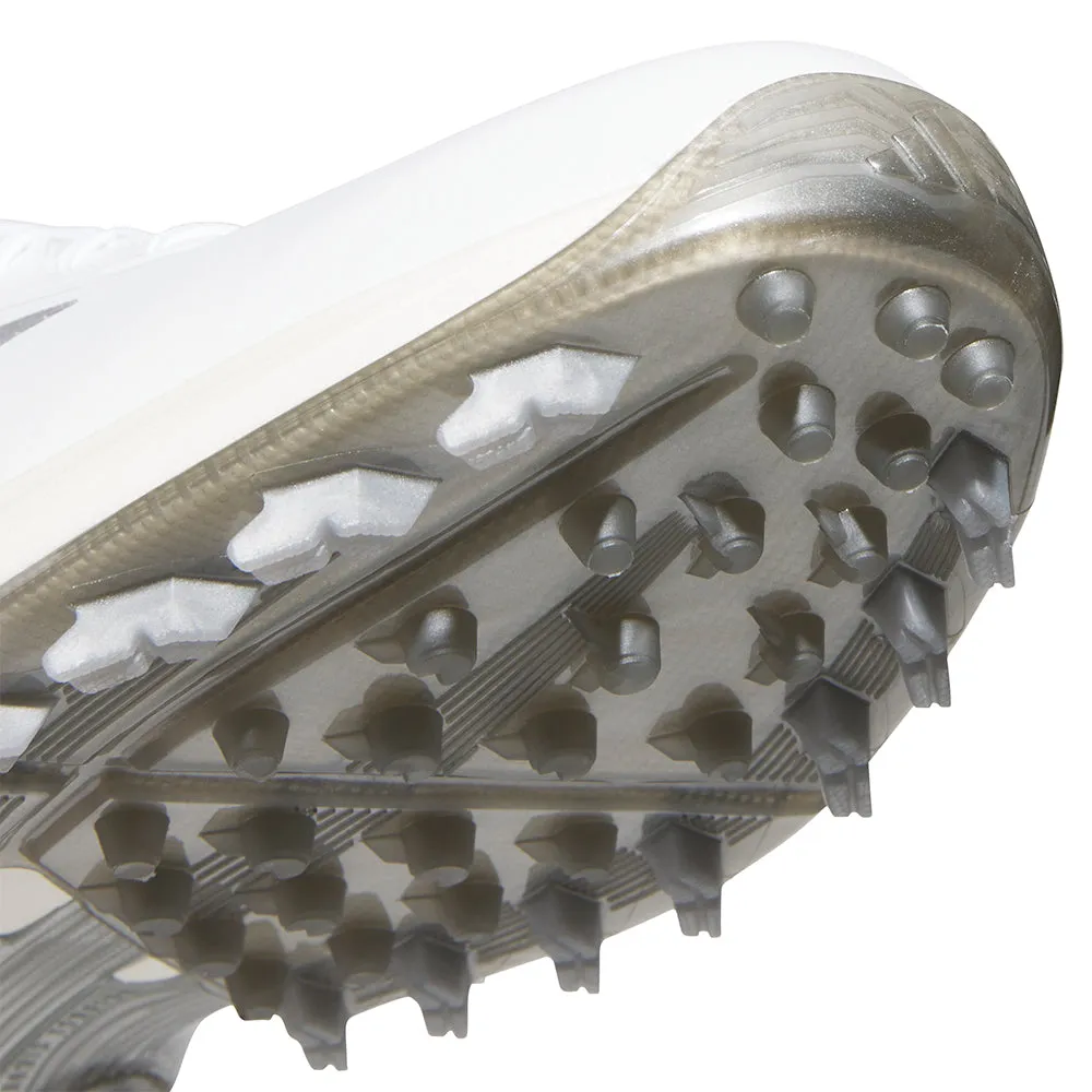 Adidas Adizero Zg Spikeless Waterproof Shoes - White/Grey Three/Silver Metallic Walk Loud