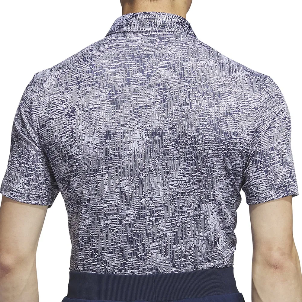 Built for the Bold Adidas Aerial Jacquard Polo Shirt - Grey Three
