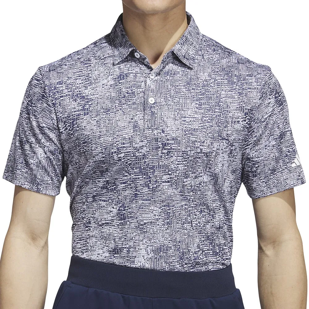 Thanksgiving Day Sale Adidas Aerial Jacquard Polo Shirt - Grey Three