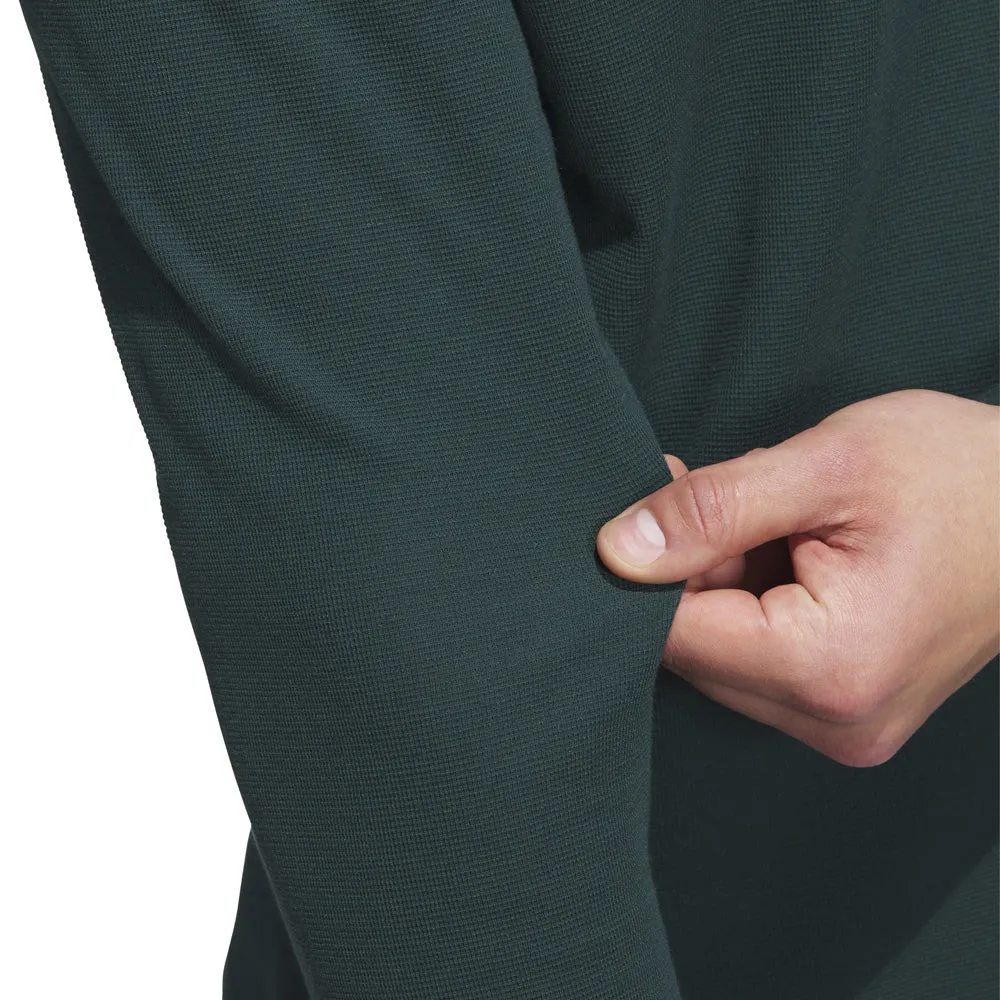 Winter Sale Adidas Beyond Long Sleeve Loose Fit Polo Shirt - Aurora Ivy