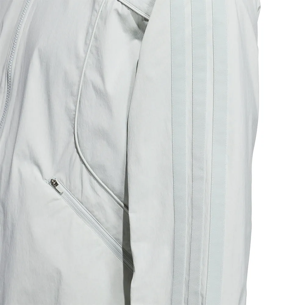 Own the Moment Own the Streets Adidas Beyond The Course Full Zip Jacket - Wonder Silver