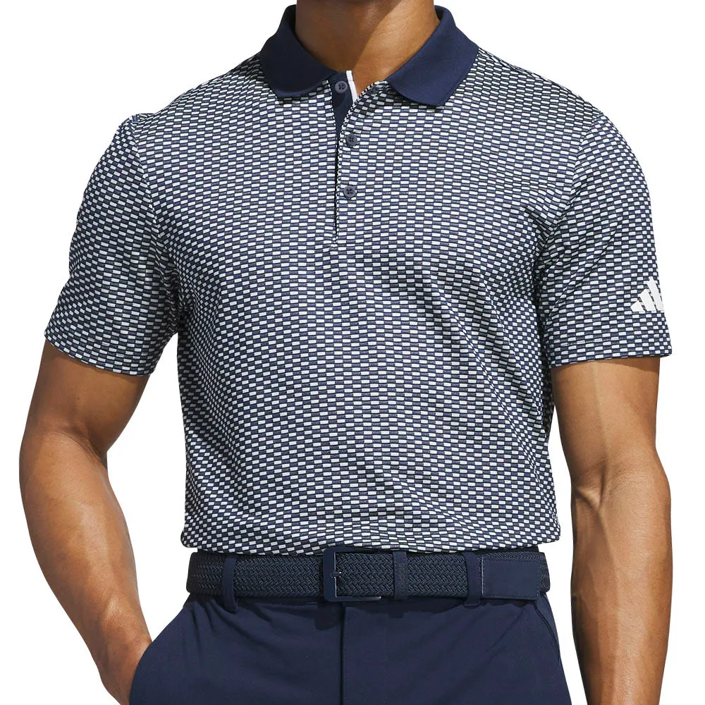 Black Friday Exclusive Own the Moment Adidas Beyond The Course Textured Polo Shirt - Collegiate Navy