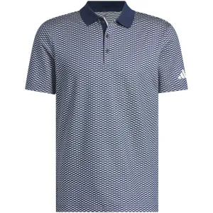 The Fast Lane Choice Define Your Own Way Adidas Beyond The Course Textured Polo Shirt - Collegiate Navy