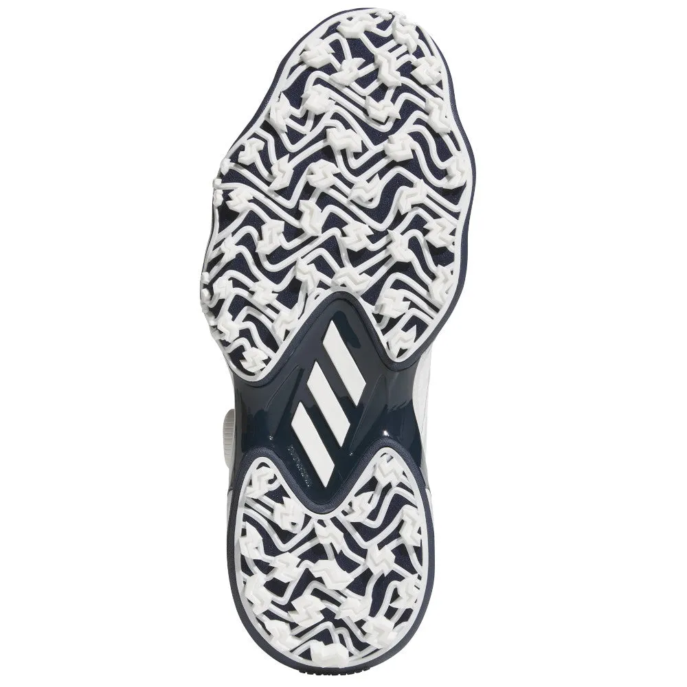 Built to Perform Adidas Codechaos Boa 25 Spikeless Waterproof Shoes - White/Silver Metallic/Collegiate Navy
