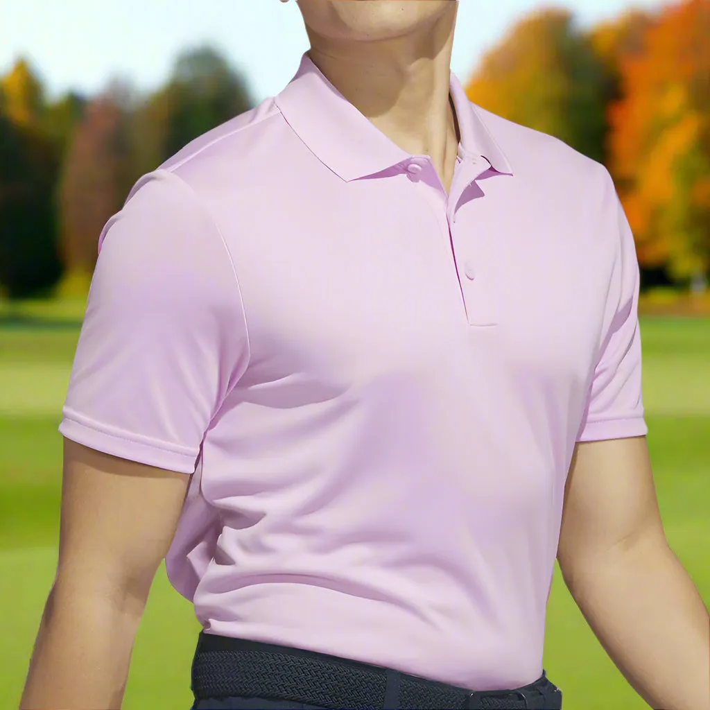 Walk with Purpose Own the Vibe Adidas Core Performance Primegreen Polo Shirt - Clear Lilac