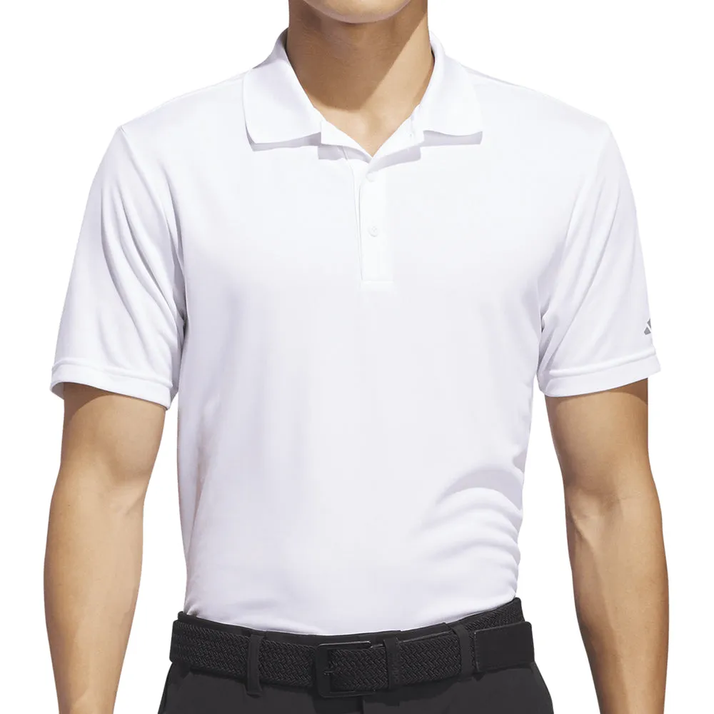 Adidas Core Performance Primegreen Polo Shirt - White Christmas Day Sale