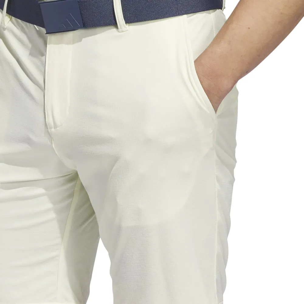 Adidas Dobby Tex Shorts - Ivory Push Beyond Limits Command Attention