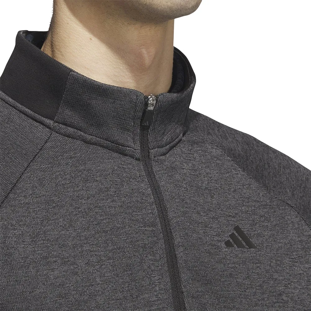 All Eyes on You Adidas Dwr 1/4 Zip Pullover - Black/Grey Six