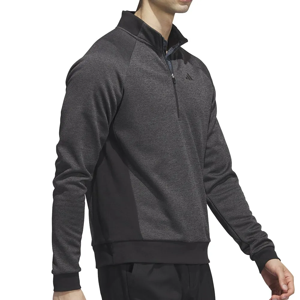 Adidas Dwr 1/4 Zip Pullover - Black/Grey Six Valentine's Day Sale Redefine Classic