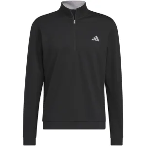 Adidas Elevated 1/4 Zip Pullover - Black Unleash Your Power