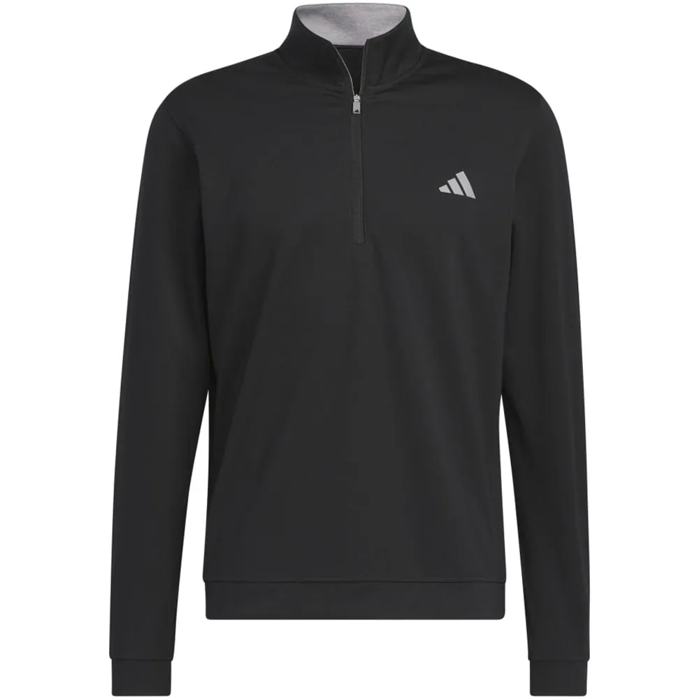 Adidas Elevated 1/4 Zip Pullover - Black Unleash Your Power