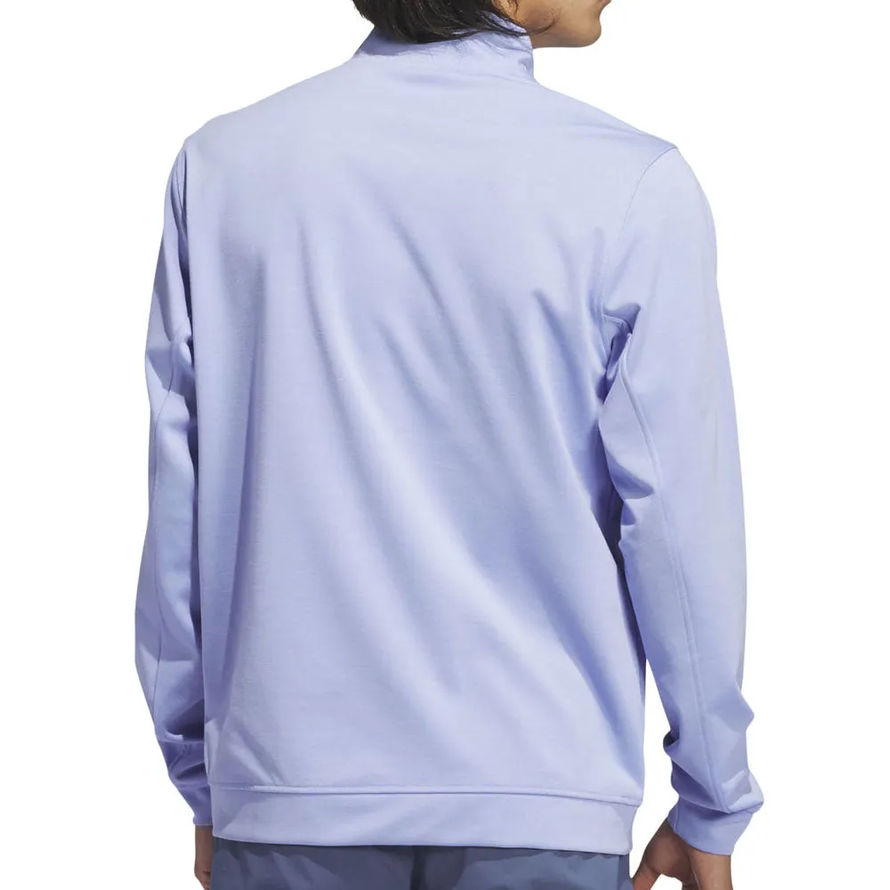 Adidas Elevated 1/4 Zip Pullover - Blue Spark Black Friday Sale