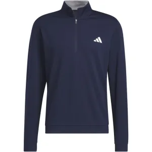 Own the Streets Adidas Elevated 1/4 Zip Pullover - Collegiate Navy