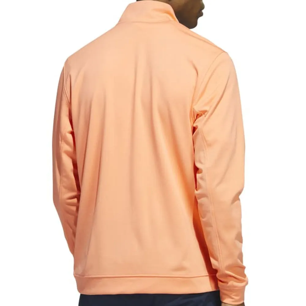 Limited Time Offer Adidas Elevated 1/4 Zip Pullover - Coral Fusion