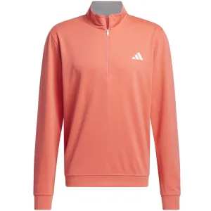 Adidas Elevated 1/4 Zip Pullover - Preloved Scarlet Command Attention Autumn Sale