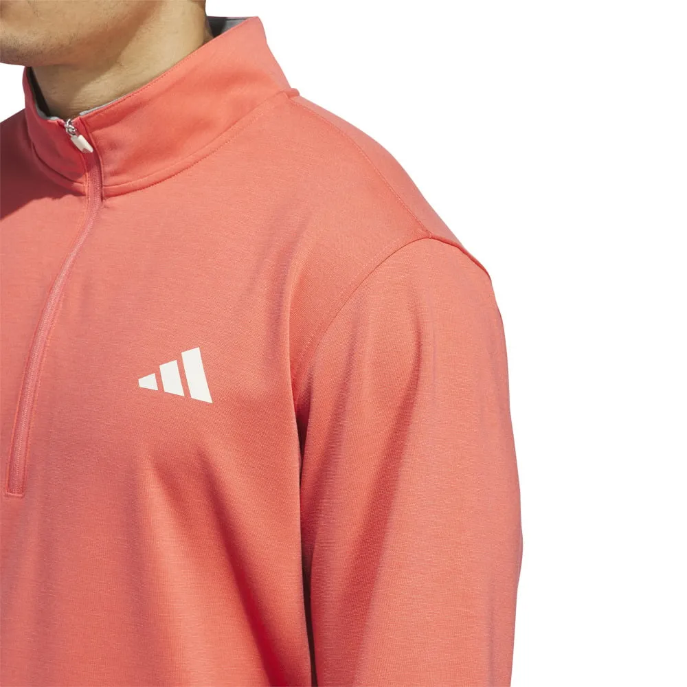 Adidas Elevated 1/4 Zip Pullover - Preloved Scarlet Style Meets Power