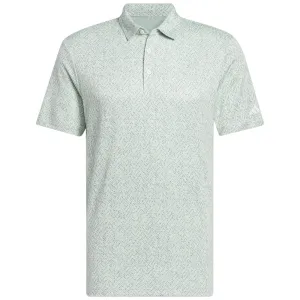 Adidas Fairway Jacquard Polo Shirt - Semi Green Spark Built to Move You