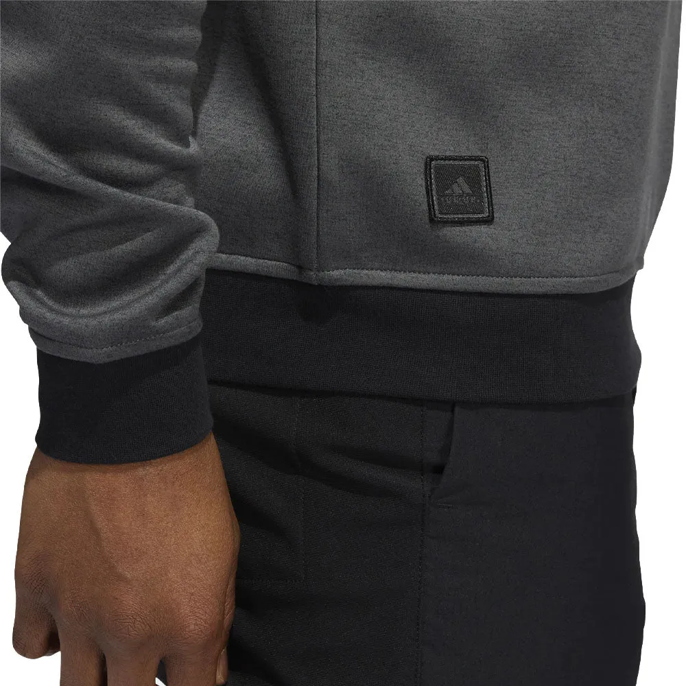 Step Into Strength Make a Statement Adidas Go-To Crew Neck Pullover - Black/Grey Six