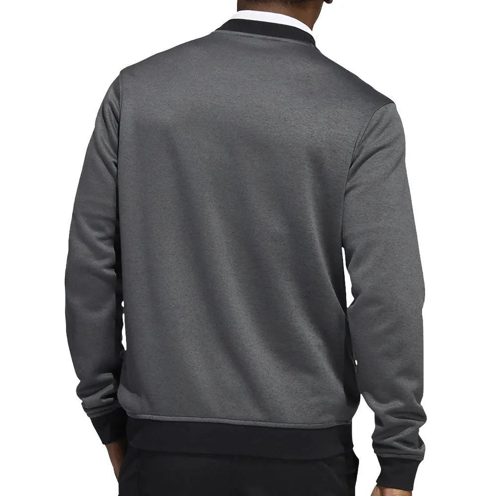 Adidas Go-To Crew Neck Pullover - Black/Grey Six Unleash Your Power Feel the Energy