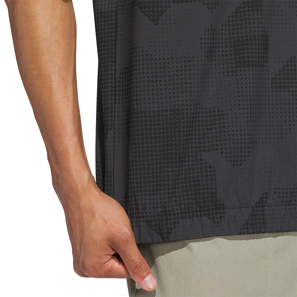 President's Day Sale Black Friday Sale Adidas Go-To Dwr Short Sleeve 1/2 Zip Pullover - Black