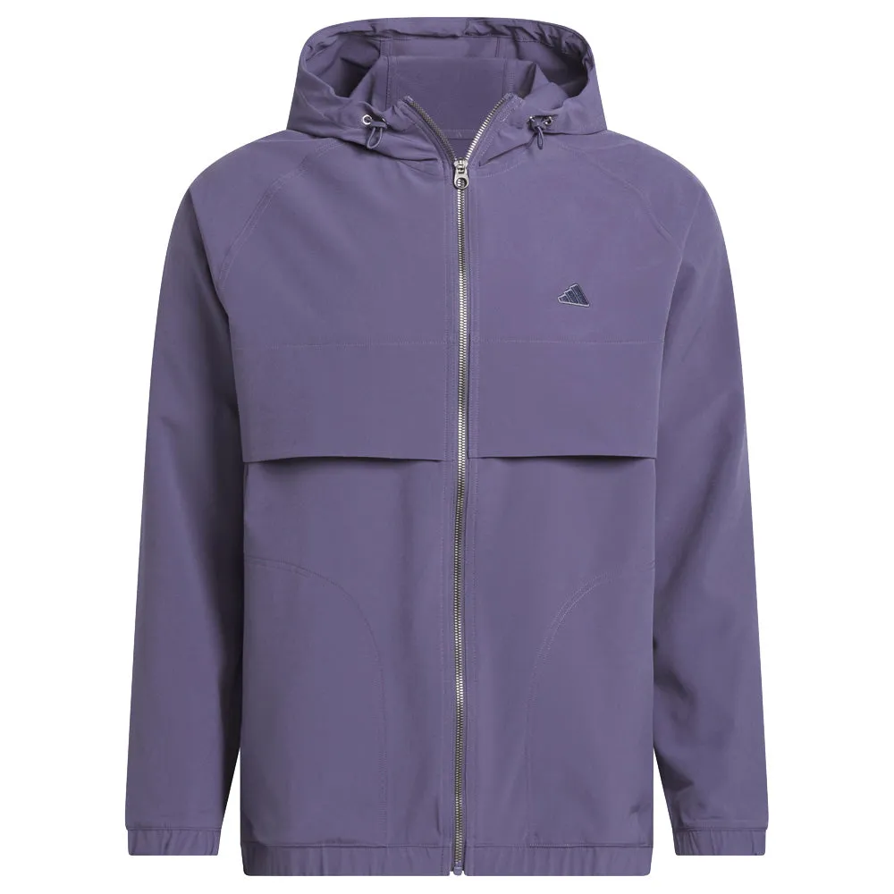 Stride with Confidence Adidas Go-To Full-Zip Windbreaker - Preloved Violet