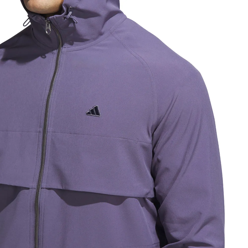 Adidas Go-To Full-Zip Windbreaker - Preloved Violet Lead with Style Christmas Day Sale