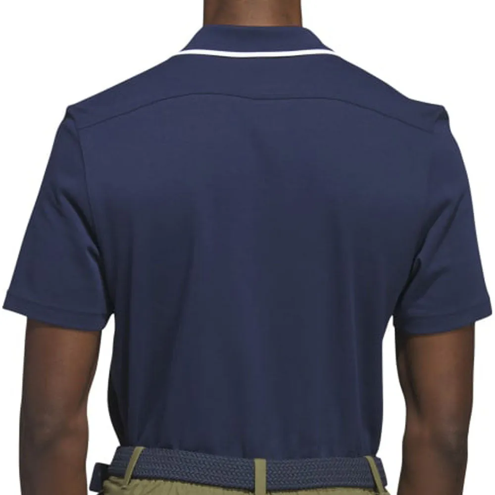 Adidas Go-To Pique Polo Shirt - Collegiate Navy Command Attention