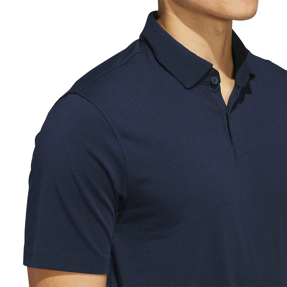 Adidas Go-To Polo Shirt - Collegiate Navy Stay in Motion All Eyes on You