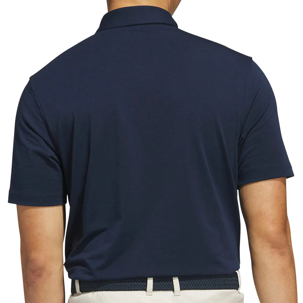 Stride with Confidence Walk with Power Adidas Go-To Polo Shirt - Collegiate Navy