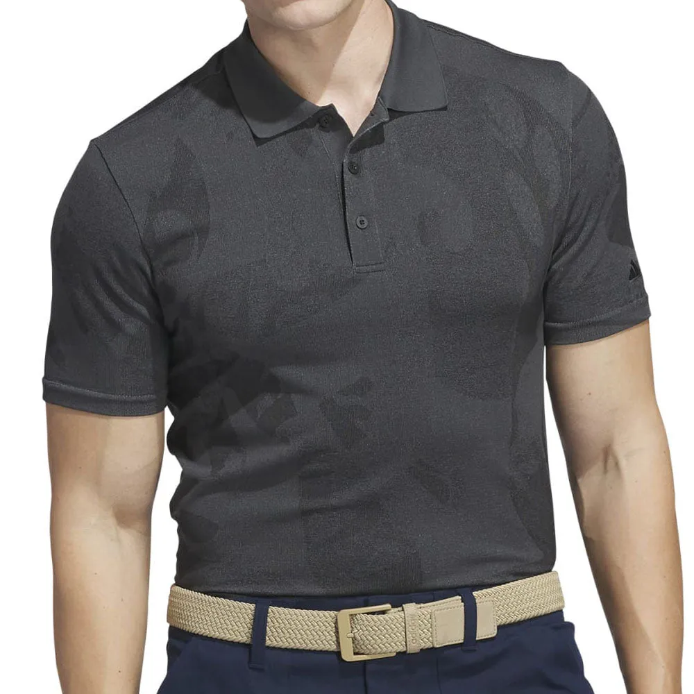 Empower Your Journey Redefine Classic Adidas Go-To Primeknit Polo Shirt - Black