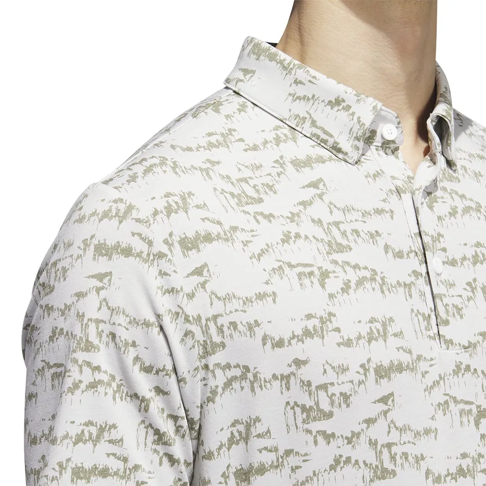 Black Friday Offer Adidas Go-To Print Polo Shirt - White