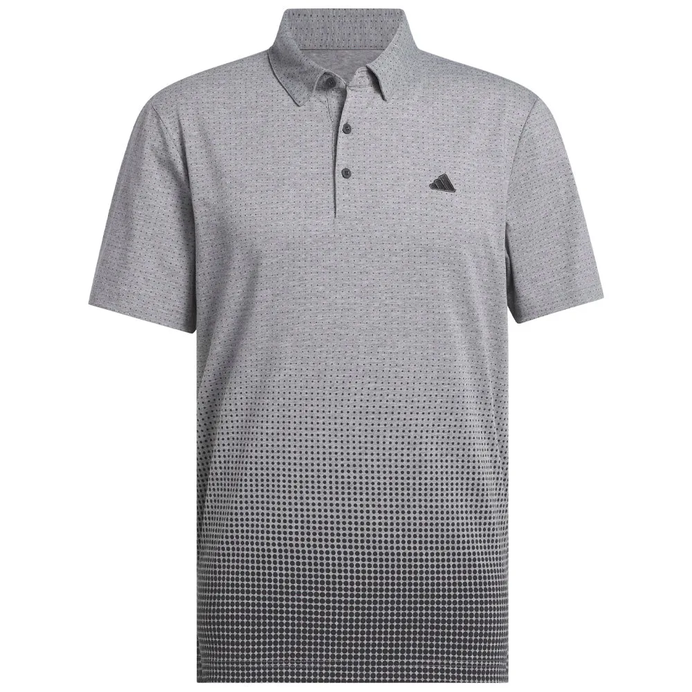 Power Every Step Big Savings Adidas Go-To Rise Print Polo Shirt - Carbon