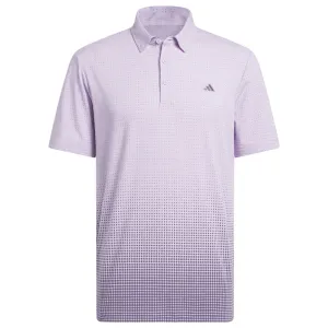 Christmas Day Sale Steal Adidas Go-To Rise Print Polo Shirt - Powder Plum