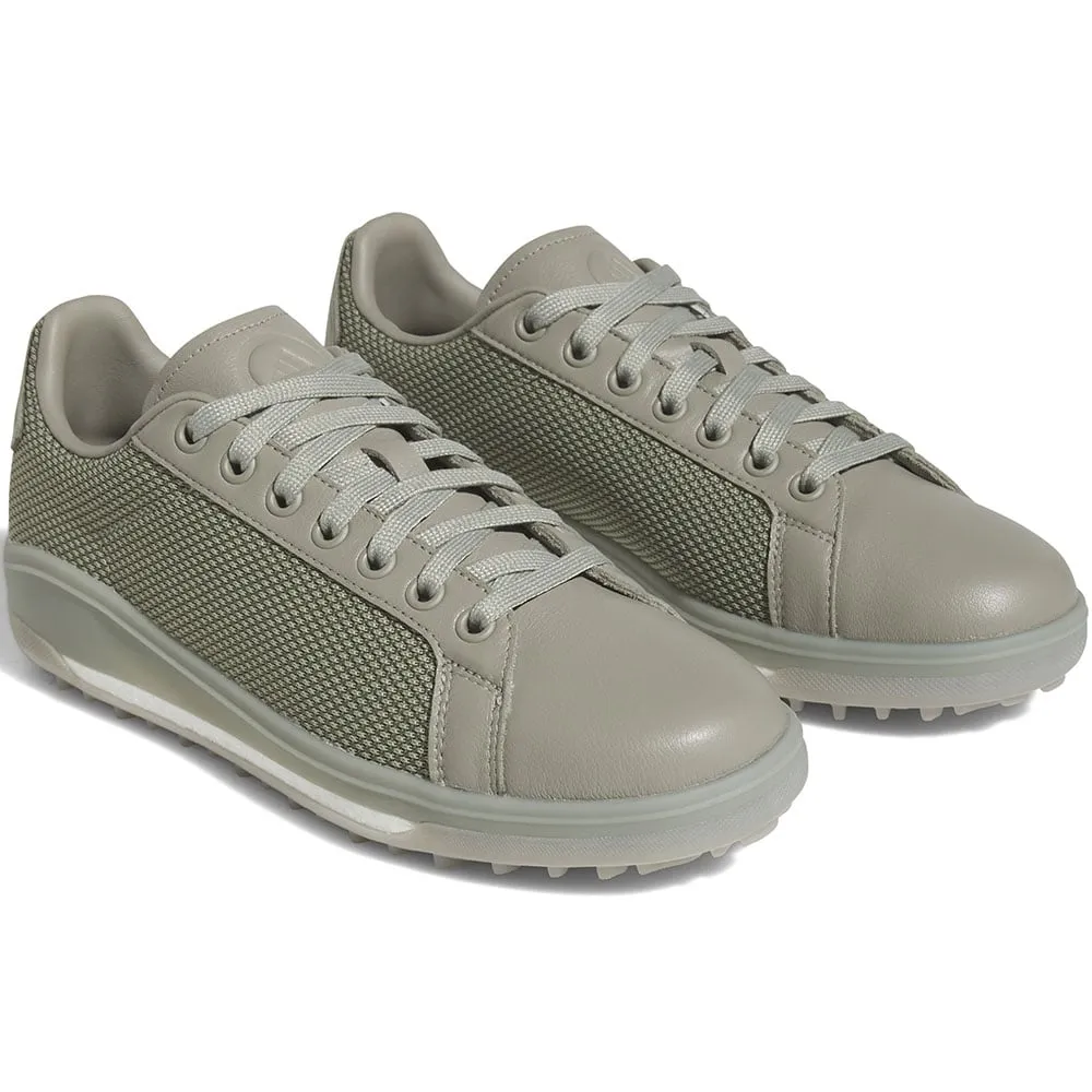 Independence Day Sale Adidas Go-To Spikeless Waterproof Shoes - Silver Peb/Olive Strata/Chalk White
