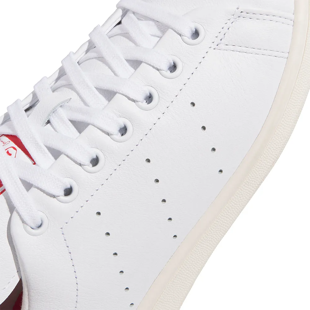 Adidas Golf Originals Stan Smith Spikeless Shoes - White/Off White/Better Scarlet Make a Statement