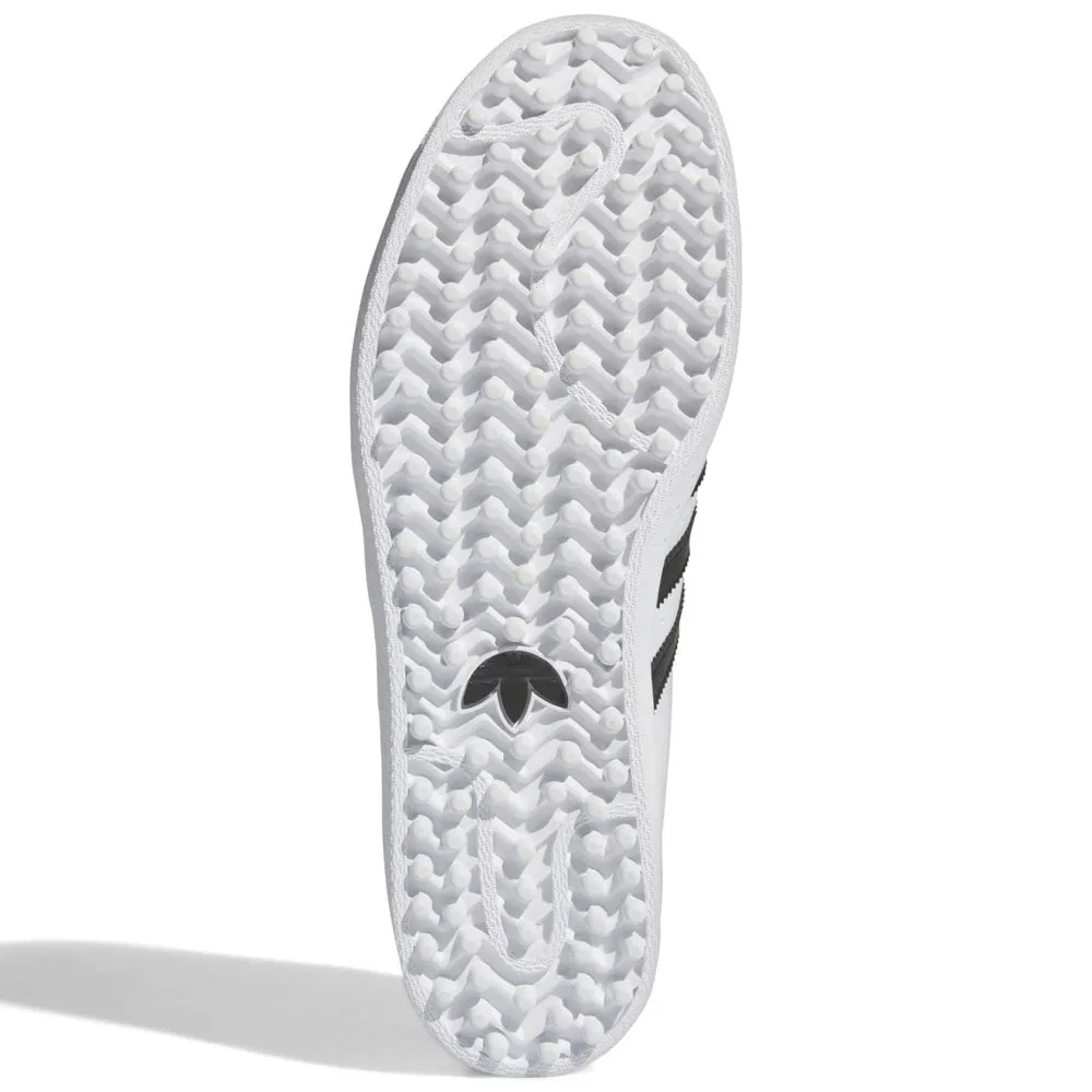 Own the Streets Adidas Golf Originals Superstar Spikeless Shoes - Ftwr White/Core Black/Gold Met