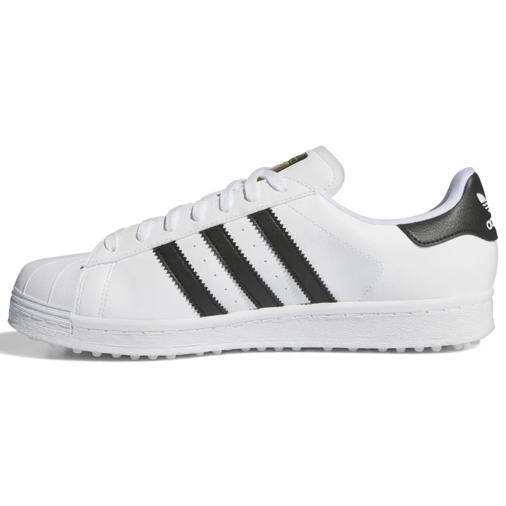 Adidas Golf Originals Superstar Spikeless Shoes - Ftwr White/Core Black/Gold Met Big Savings