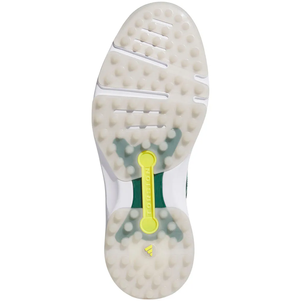 New Year's Eve Sale Adidas Mc Z-Traxion Spikeless Waterproof Shoes - White/Collegiate Green/Yellow