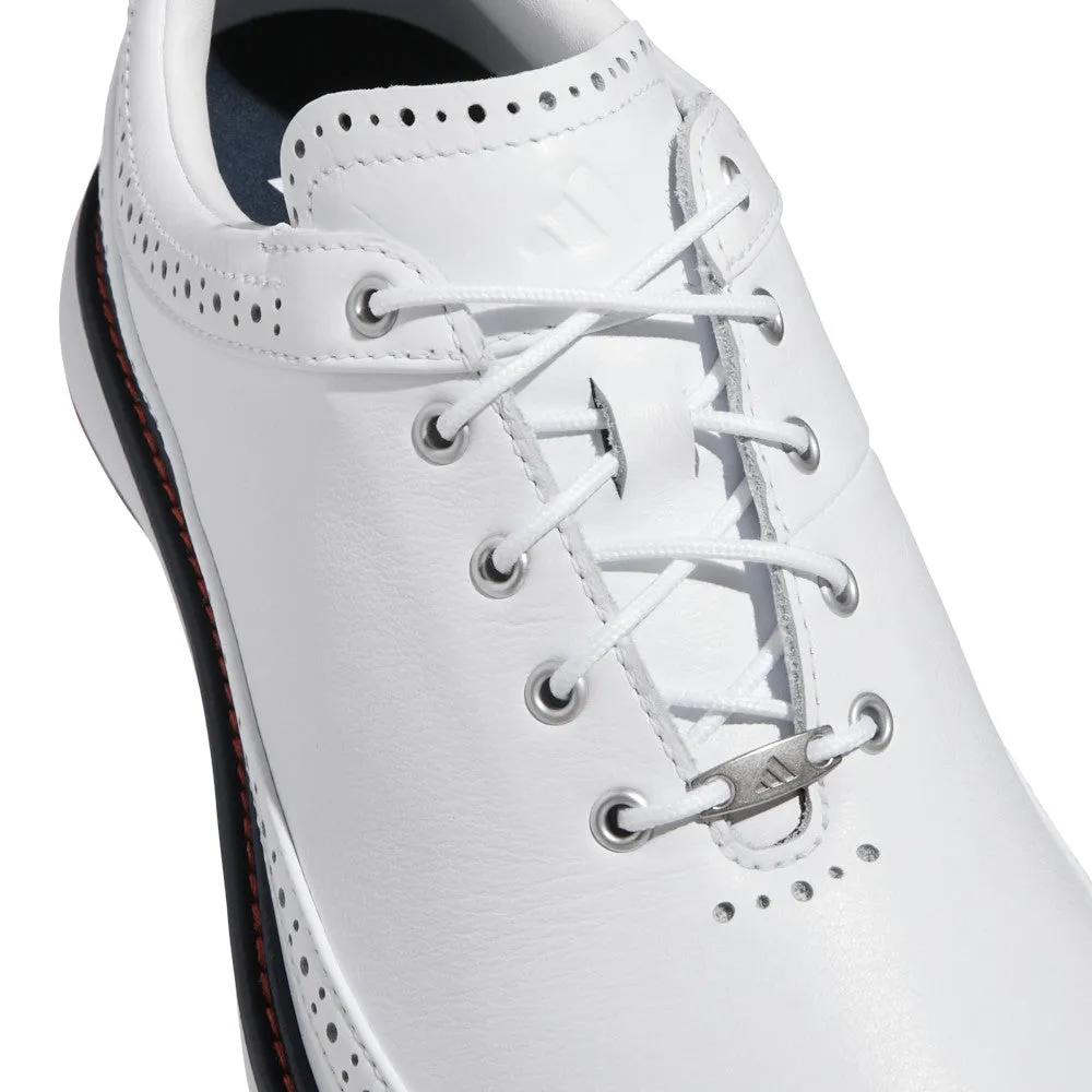 Thanksgiving Day Sale Hit Your Next Level Adidas Mc80 Spikeless Shoes - White/Collegiate Navy/Better Scarlet