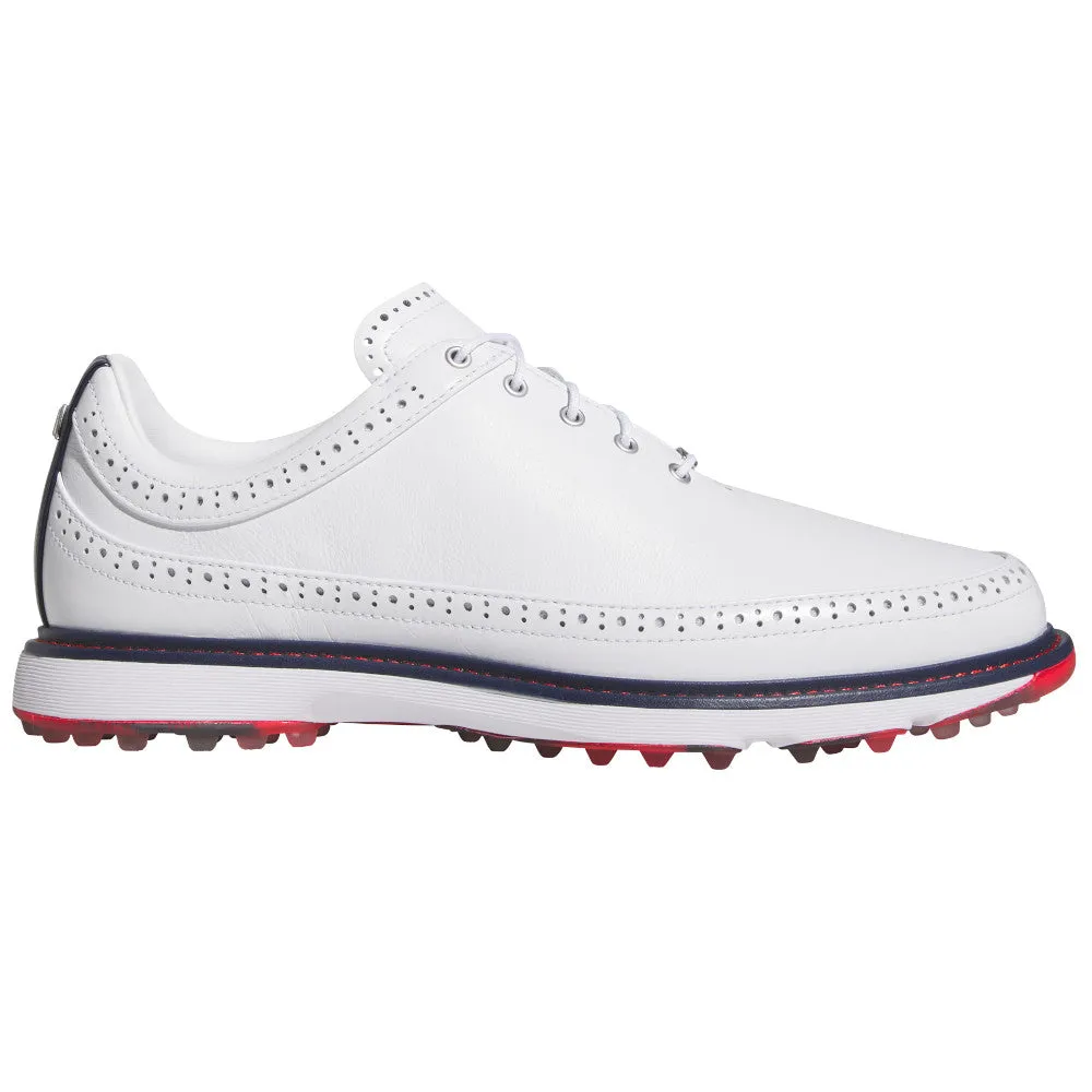 Adidas Mc80 Spikeless Shoes - White/Collegiate Navy/Better Scarlet Built to Perform Thanksgiving Day Sale