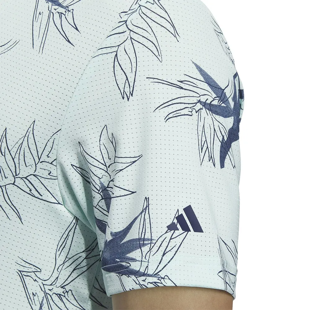 Adidas Oasis Mesh Polo Shirt - Semi Flash Aqua Thanksgiving Day Sale Break Boundaries